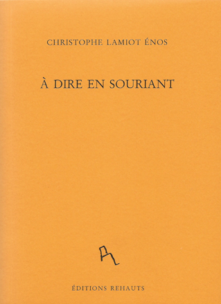 Livre : à dire en souriant