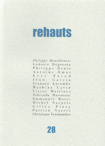 Le numéro 28 de la revue Rehauts