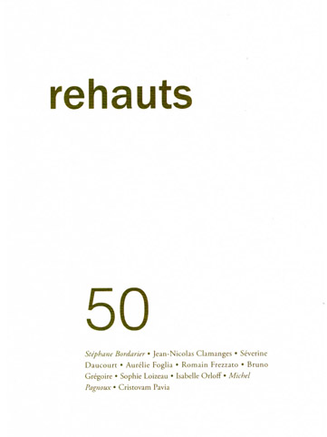 Le numéro 50 de la revue Rehauts